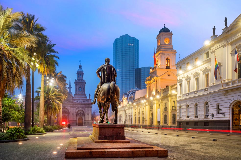 Pacote para o Chile